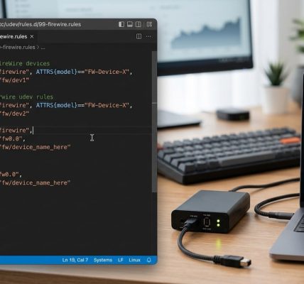 How to Configure udev for Persistent FireWire Device Names on Linux