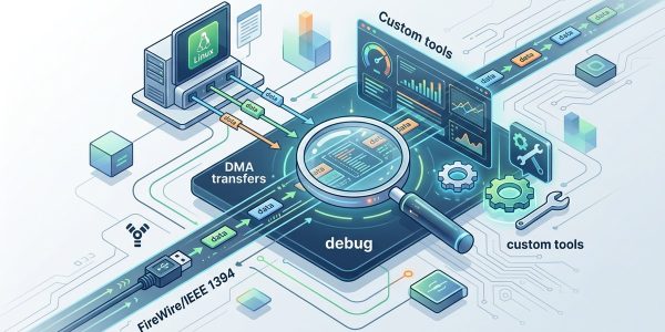 How to Debug FireWire DMA Transfers on Linux with Custom Tools
