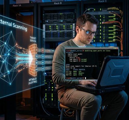 Auditing Open Ports on Linux with nftables and External Scanning