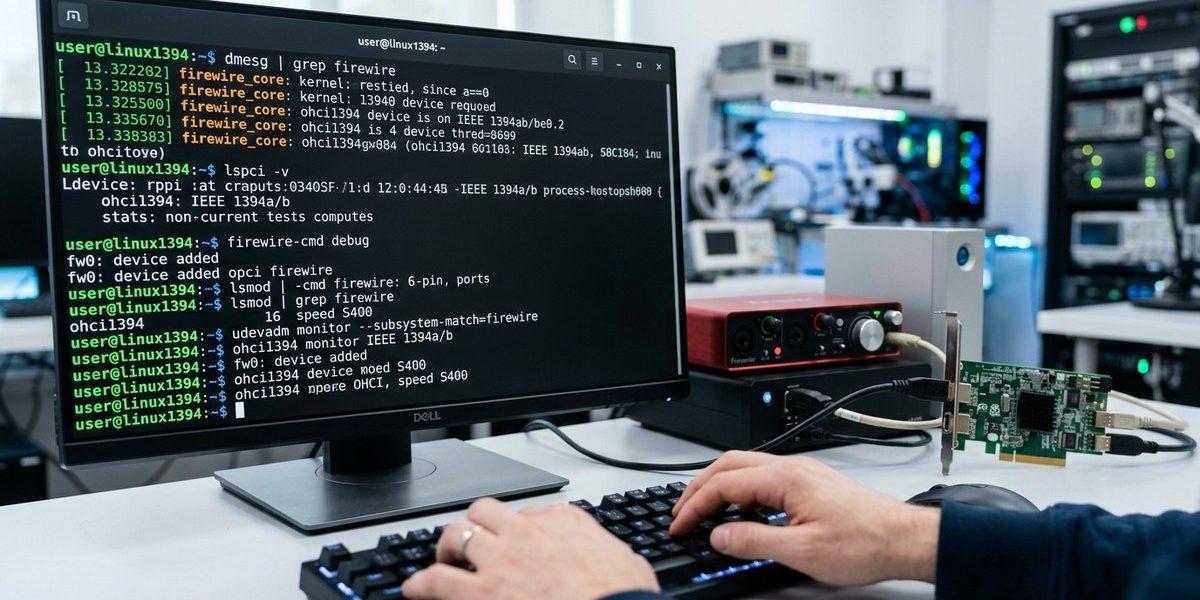 5 Essential Linux Commands for Diagnosing FireWire Hardware Faults